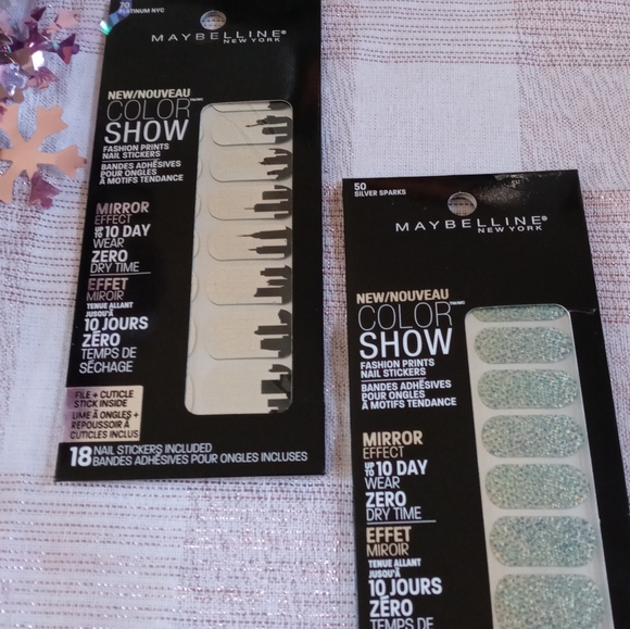 2 PKG's of FASHION PRINT NAIL STICKERS - Picture 3 of 4